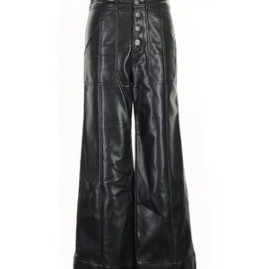 Cinq à Sept Black Leather Pants